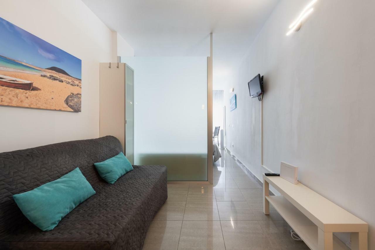 1St Line Studio Las Canteras Beach - Wifi Apartment Las Palmas de Gran Canaria Luaran gambar